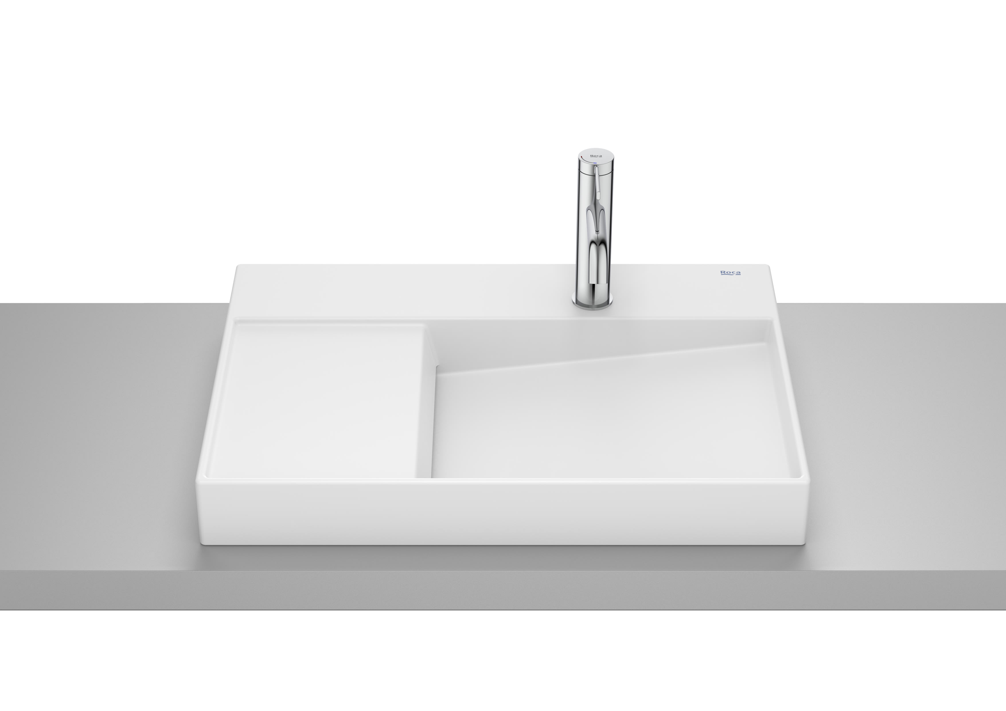 Умивалници върху плот Matt White Horizon A32727462B Roca