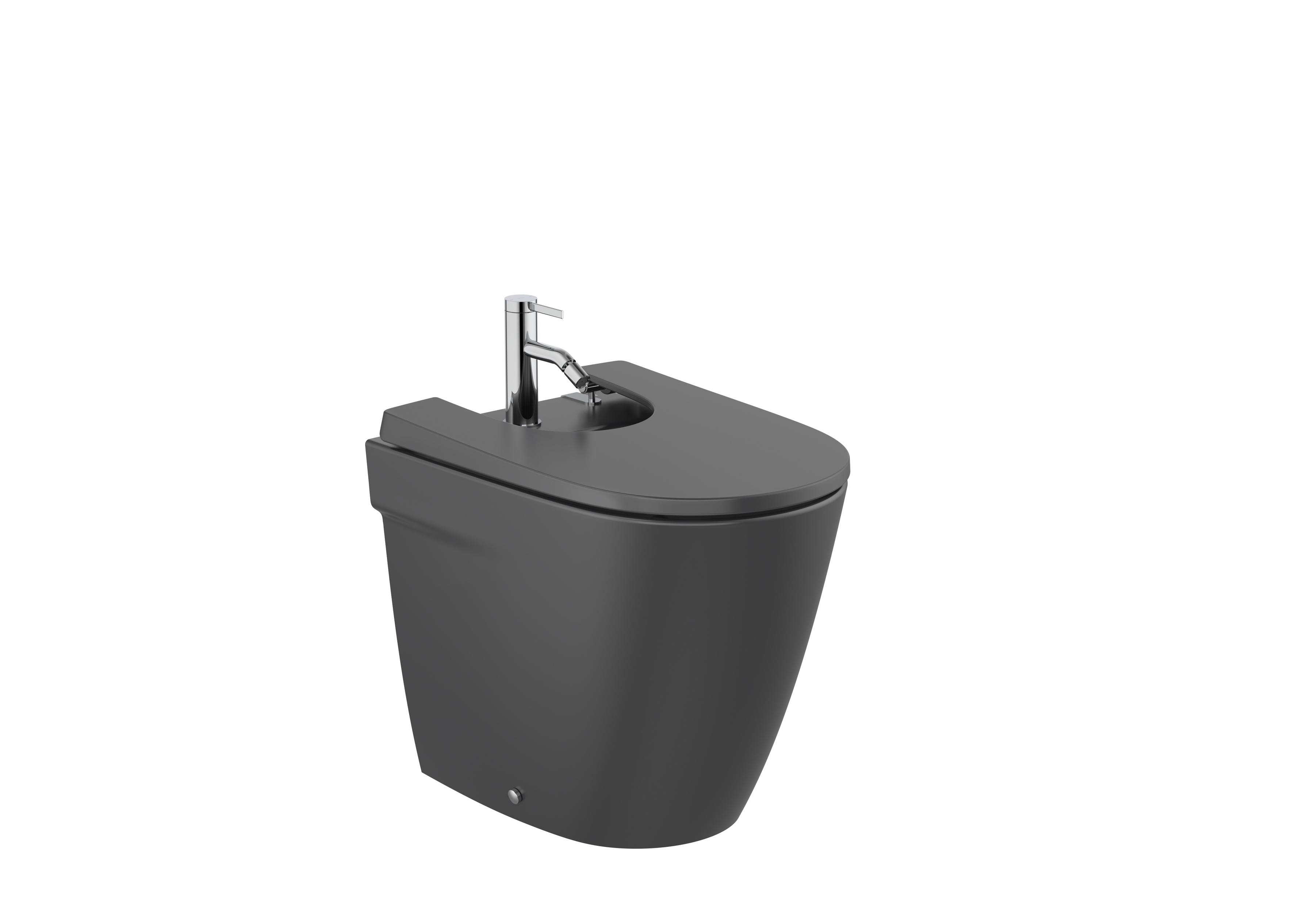 Стоящи бидета Matt black Ona A357687080 Roca