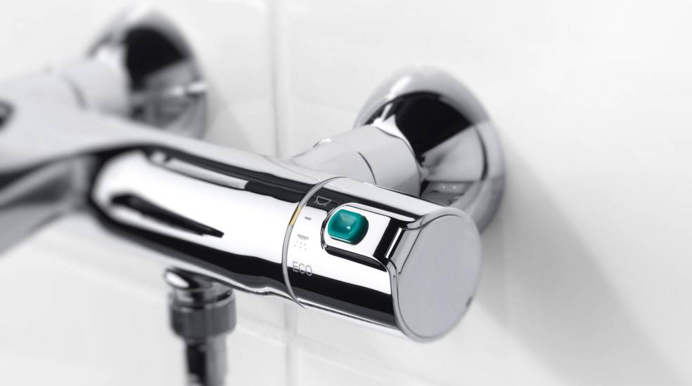 Thermostatic mixer for shower